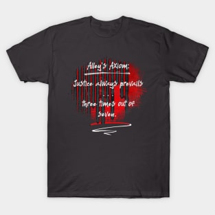 Law of Justice. Humor Collection T-Shirt